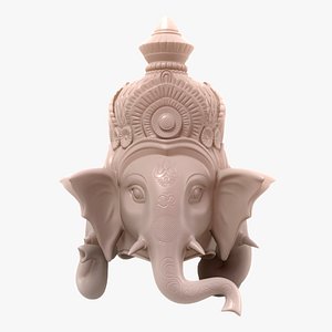 Ganesha Three Faces