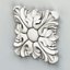 cnc square rosette 3D model