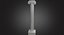 Ionic Column Low Poly