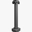 Ionic Column Low Poly