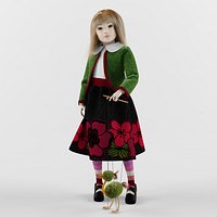 Doll Amlie et le poulet