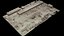 destroyed houses ruins terrain drone photogrammetry 3D model