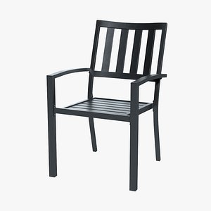 3D patio dining chair