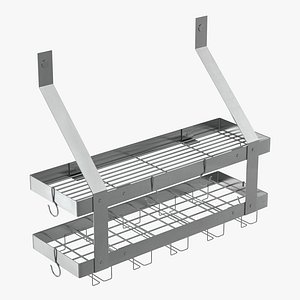 Kitchen Shelf 3 3D Model