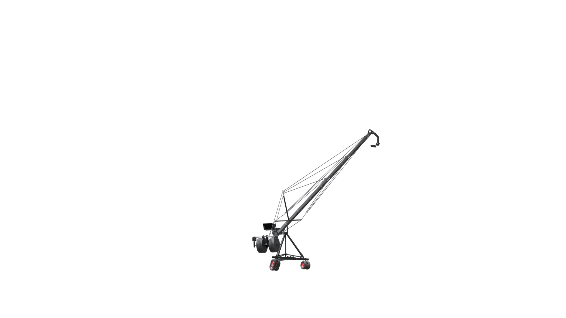 Cinema Crane Camera model TurboSquid 2061245