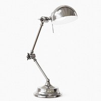 Firstlight Beau Desk Lamp Steel