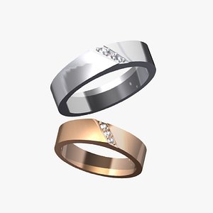 3D wedding ring 29 model