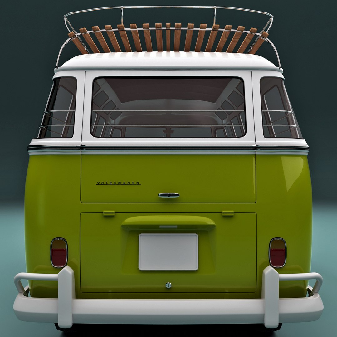 Bulli Type 2 3d Model