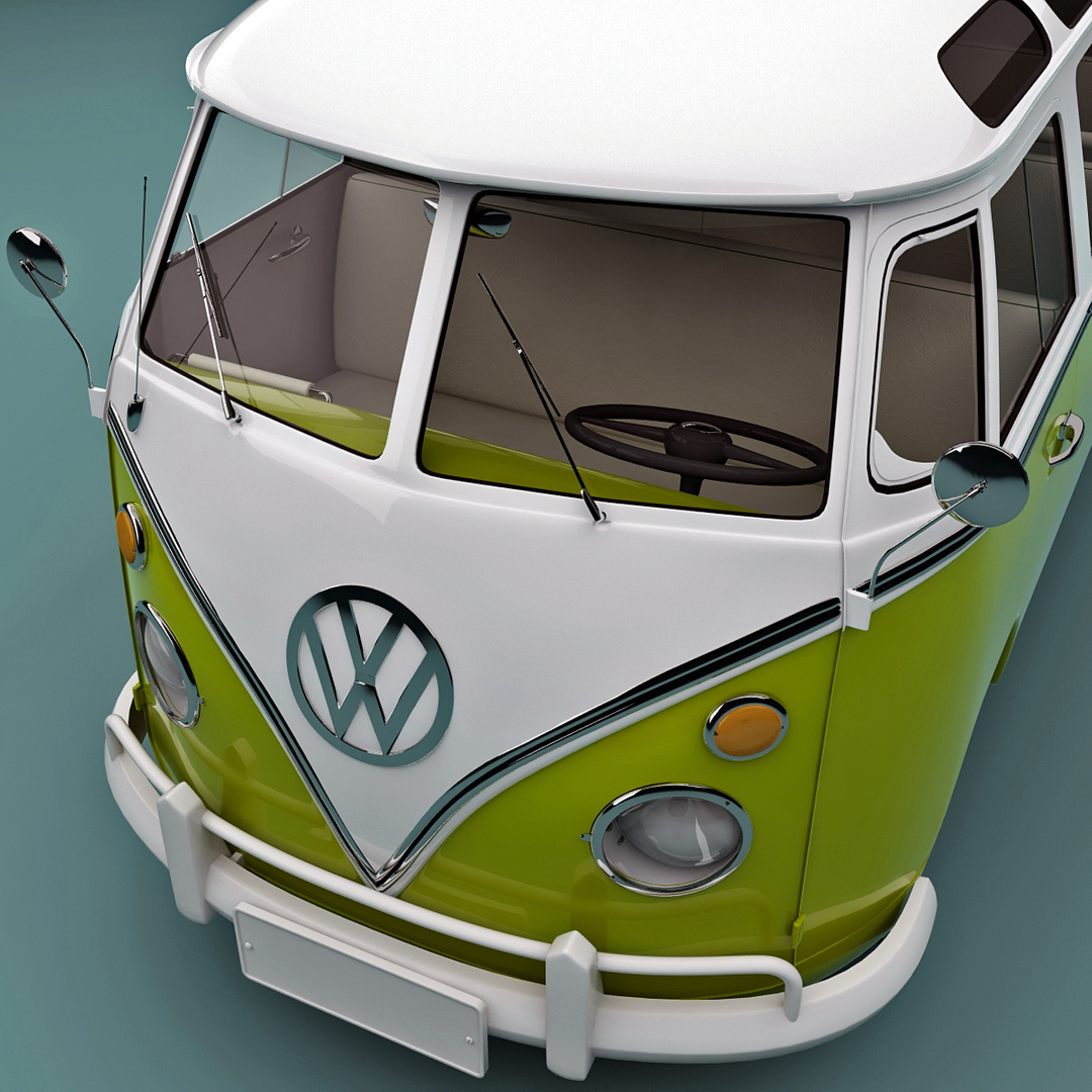 bulli type 2 3d model