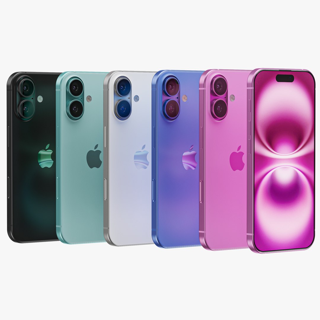 IPhone 16 And 16 Pro 3D Model - TurboSquid 2281074