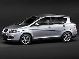 seat toledo 3d max