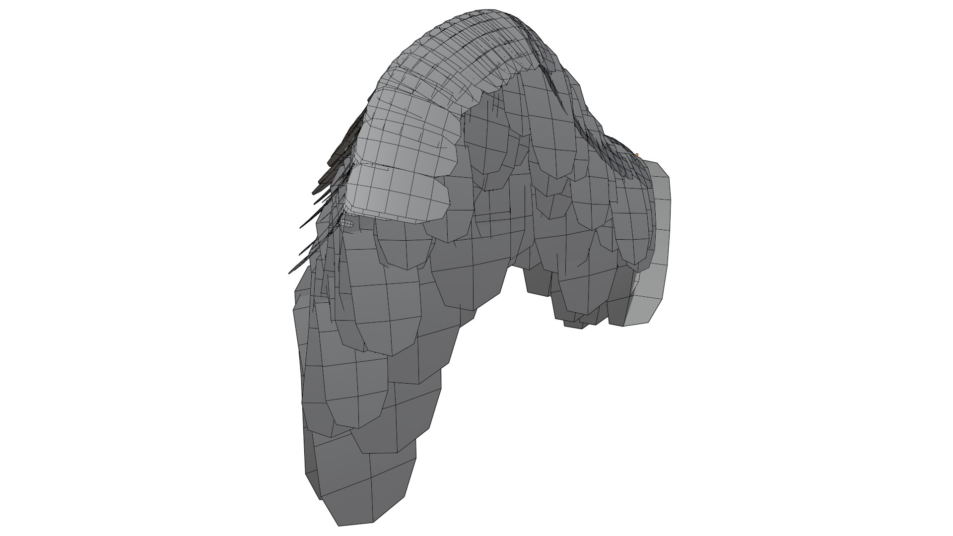 3D Angle Wings - TurboSquid 2352777