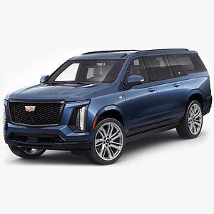 3D Cadillac Escalade ESV 2025