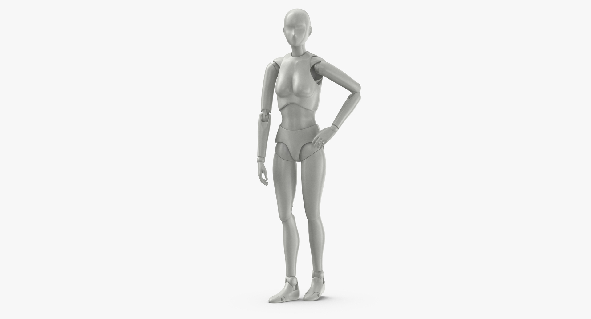 3D male female mannequins rigged model - TurboSquid 1244800