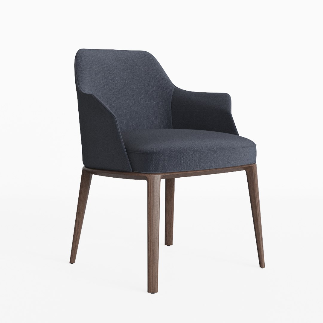 Poliform Sophie Grace Chair Model - TurboSquid 1492868