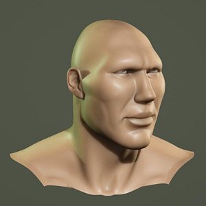 3d model boxer head