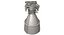 saturn v apollo spacecraft 3d model