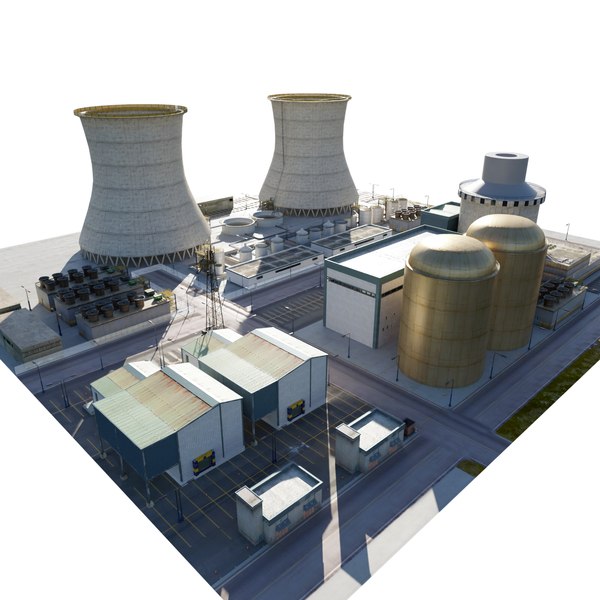 3d nuclear power plant v3