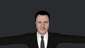 Liam Neeson  Hyper Realistic Full Body Fully Rigged 3D Character 3D