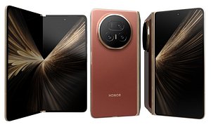 Honor Magic V5 Reddish Brown 3D model