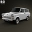 Modèle Réduit Trabant 601 Kombi 1965 - IXO 1/43 - Métal Vert Et Blanc - Occasion
