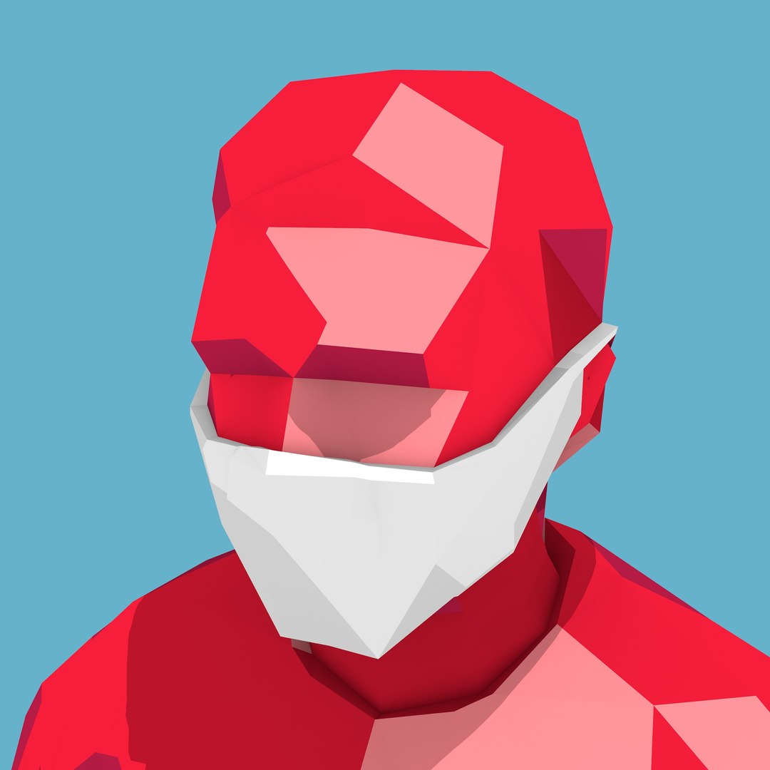 Mask Man Model - TurboSquid 1538111