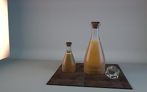 jar honey 3d c4d
