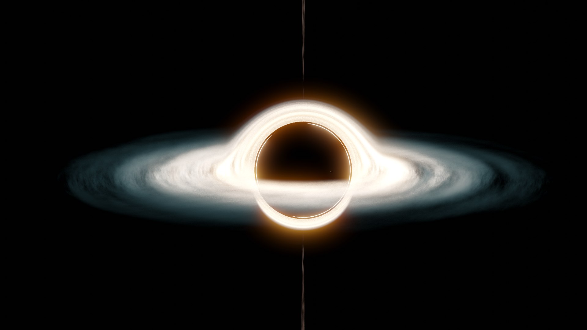 black hole screensaver 3d
