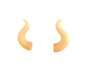 bull horn 3D