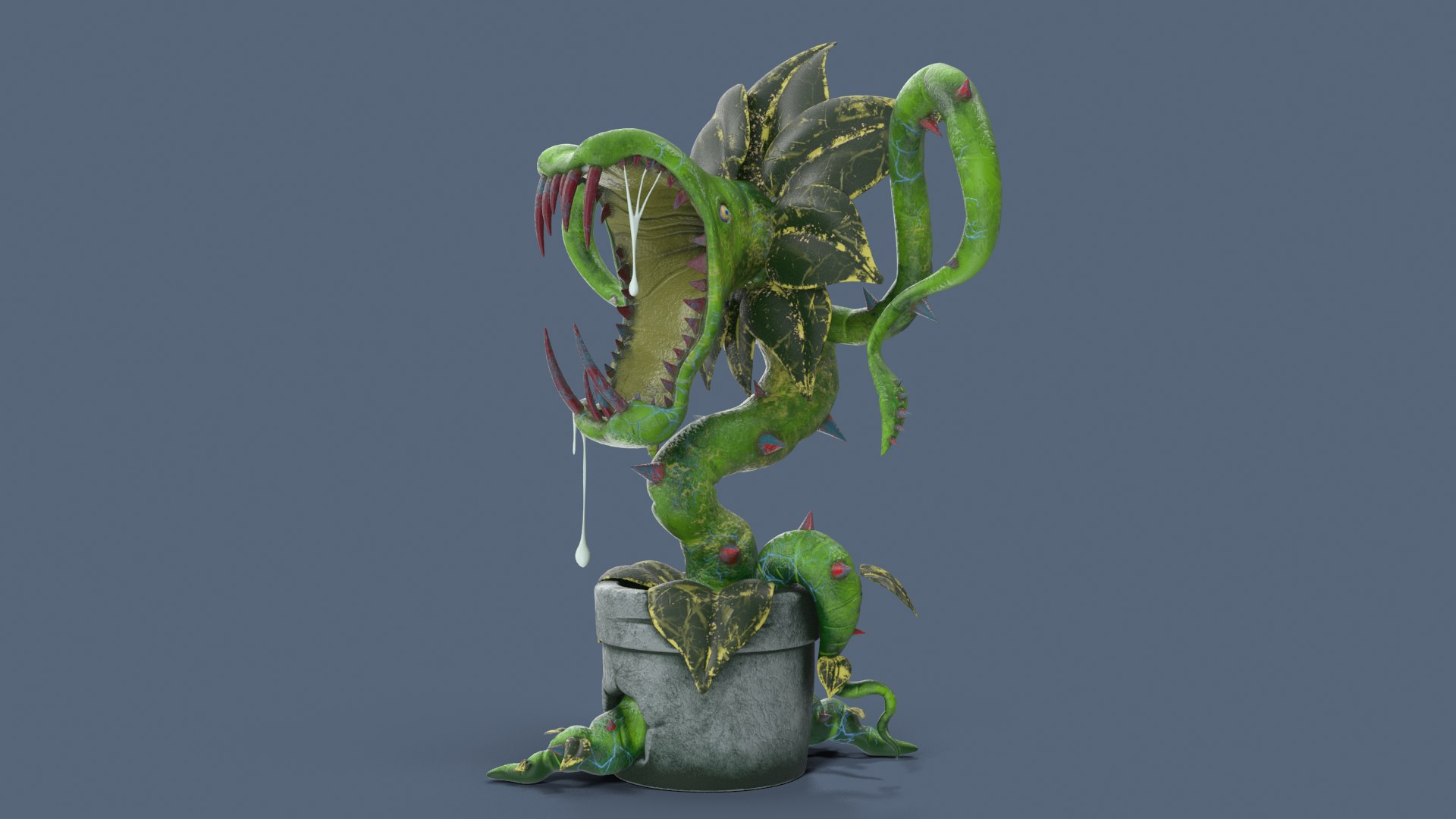 3D carnivorous plant model https://p.turbosquid.com/ts-thumb/Oh/pIDXCA/0a/013_carnivorousplant_col_v010113/png/1606933200/1920x1080/fit_q87/e007ee5c8c4c6ae820f89336cf7654f02ec1d4a5/013_carnivorousplant_col_v010113.jpg