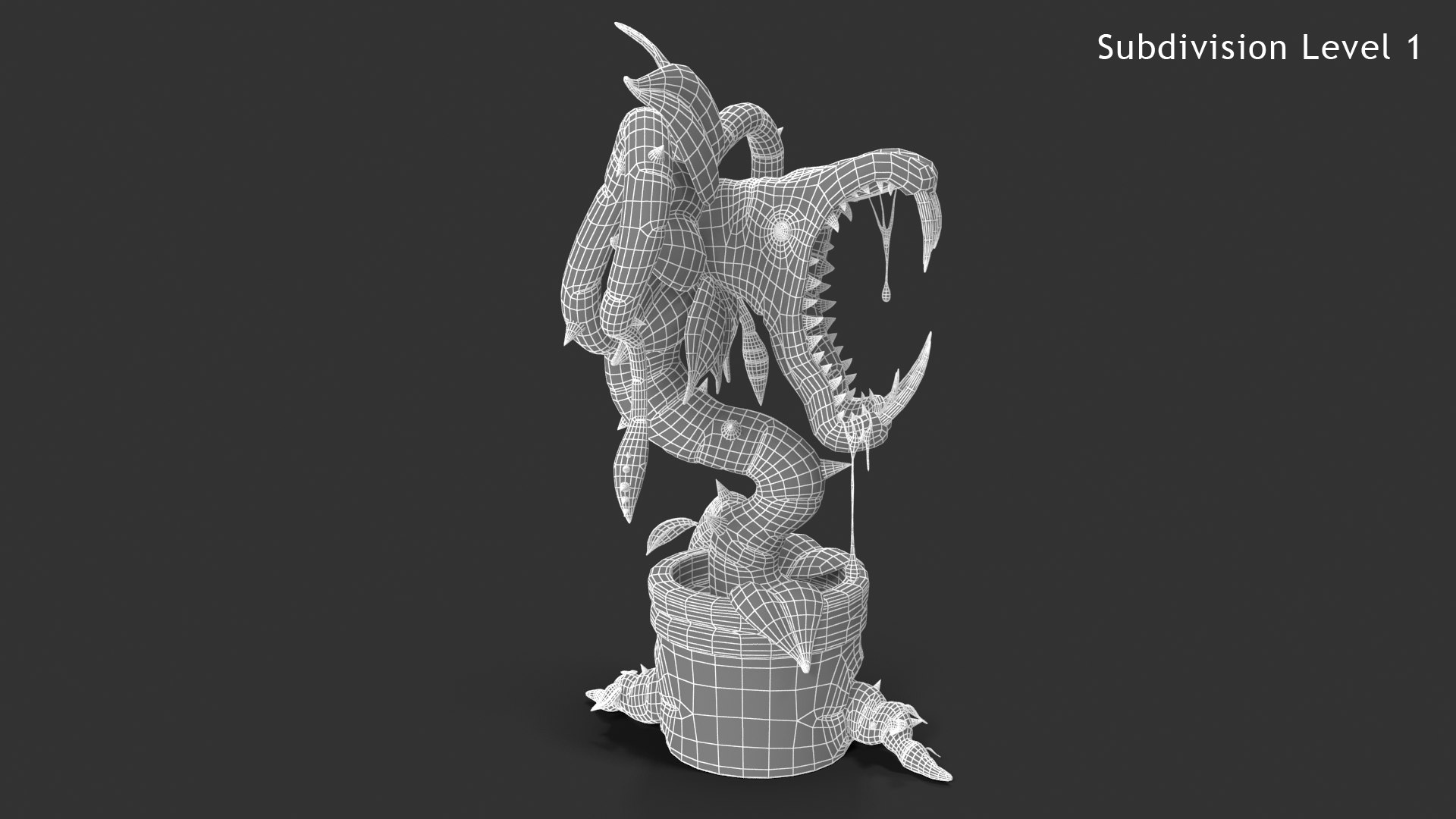 3D carnivorous plant model https://p.turbosquid.com/ts-thumb/Oh/pIDXCA/L8/013_carnivorousplant_wir_sub1_v010107/png/1606933641/1920x1080/fit_q87/8c9cc5a82ec91fabb961ca94a8103dd41eba79fd/013_carnivorousplant_wir_sub1_v010107.jpg