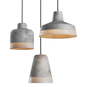 3D INGE pendant   3 models model