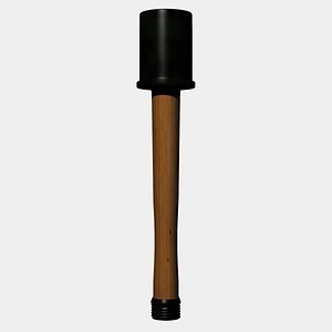 stick grenade 3d model