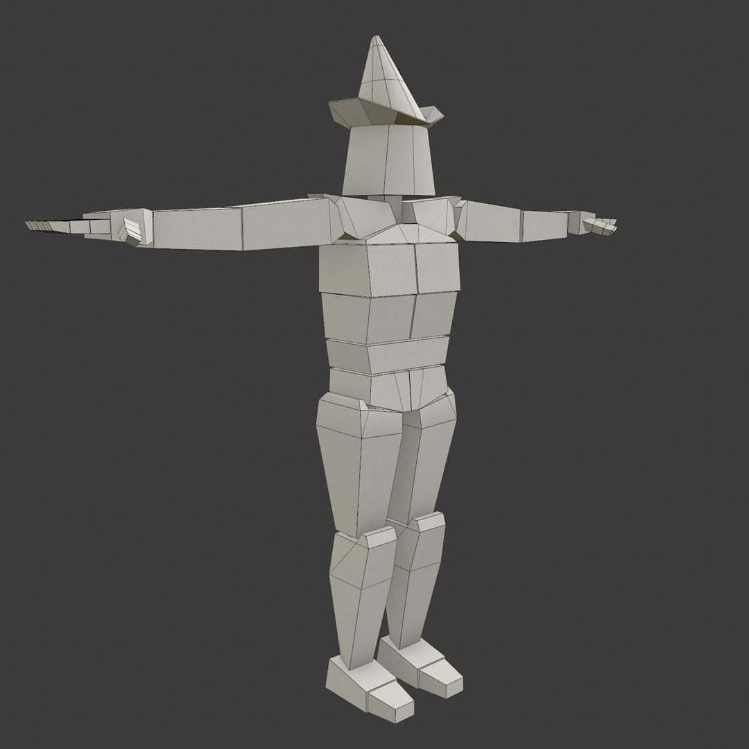 3D Muscular Rag Doll Character Model - TurboSquid 1213853