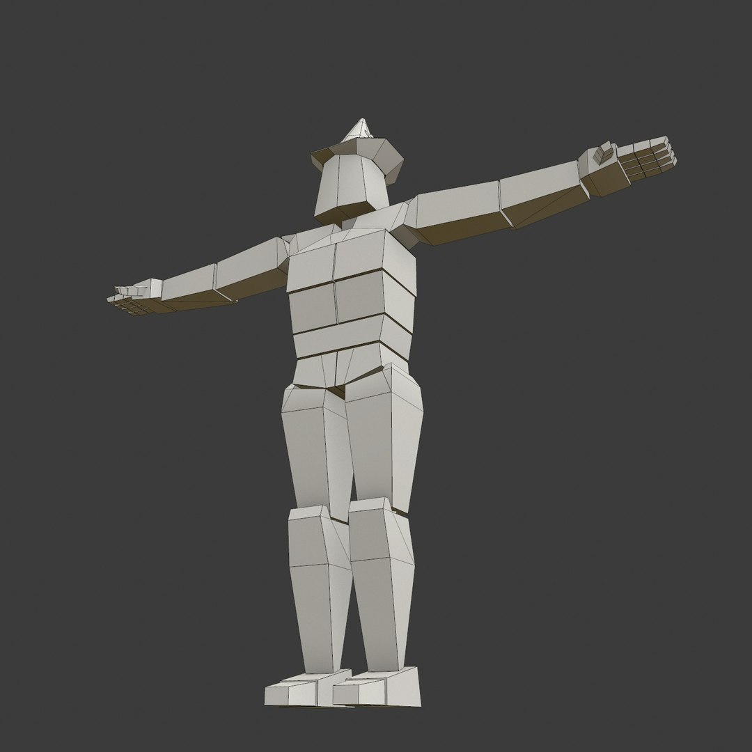 3D Muscular Rag Doll Character Model - TurboSquid 1213853