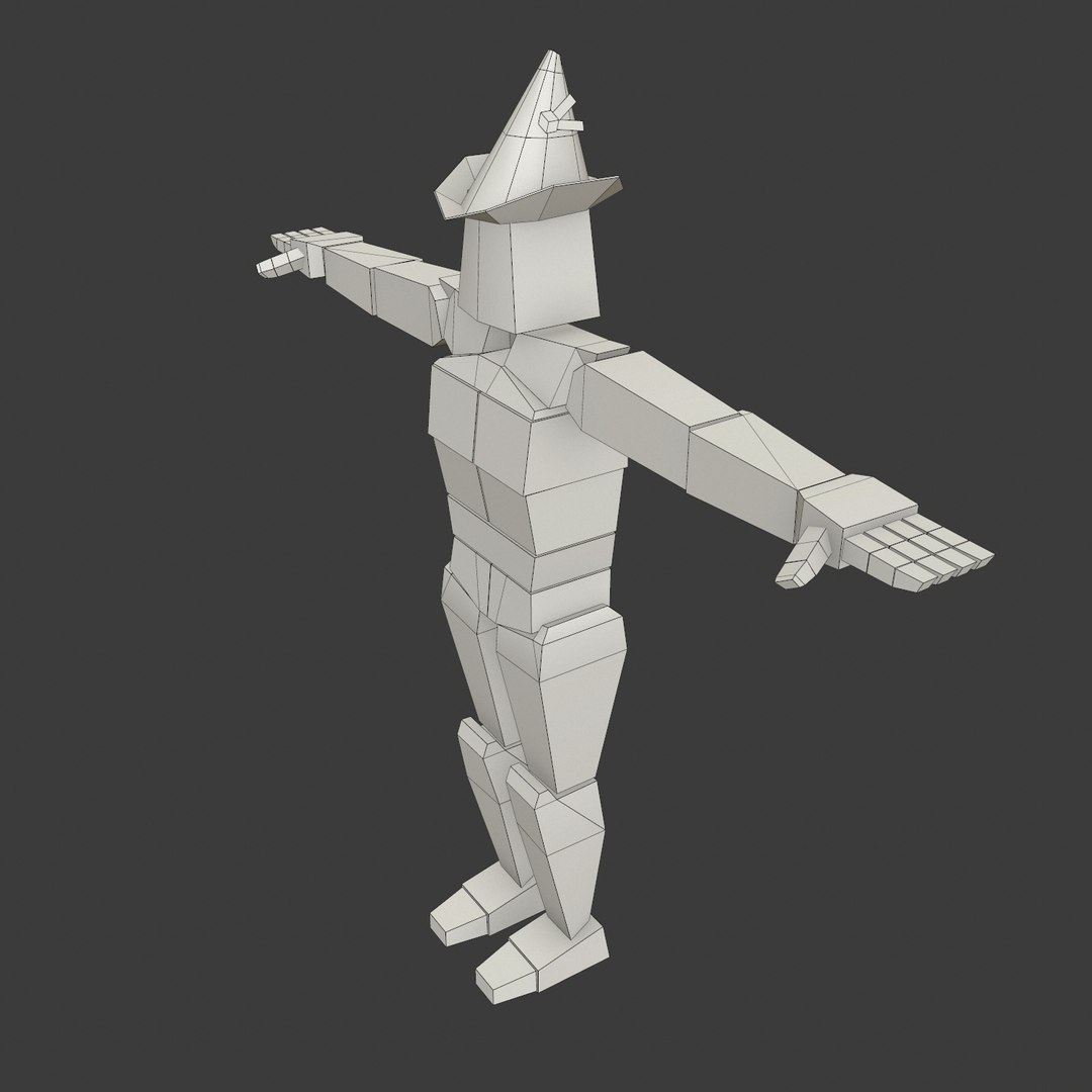 3D Muscular Rag Doll Character Model - TurboSquid 1213853