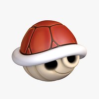 Turtle Koopa Troopa Shell Red Super Mario