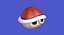Turtle Koopa Troopa Shell Red Super Mario