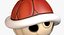 Turtle Koopa Troopa Shell Red Super Mario