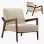 3D model Barney Club Chair by Studio Van den Akker