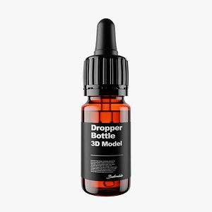Dropper Bottle 3D model