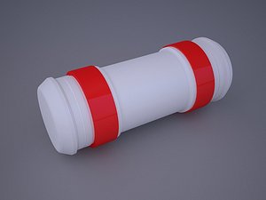 3d model pneumatic tube
