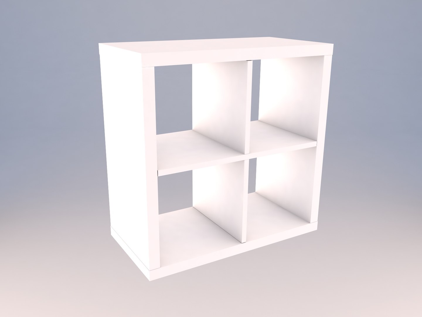 Bookcase KALLAX Ikea Modello 3D in Scaffali 3DExport