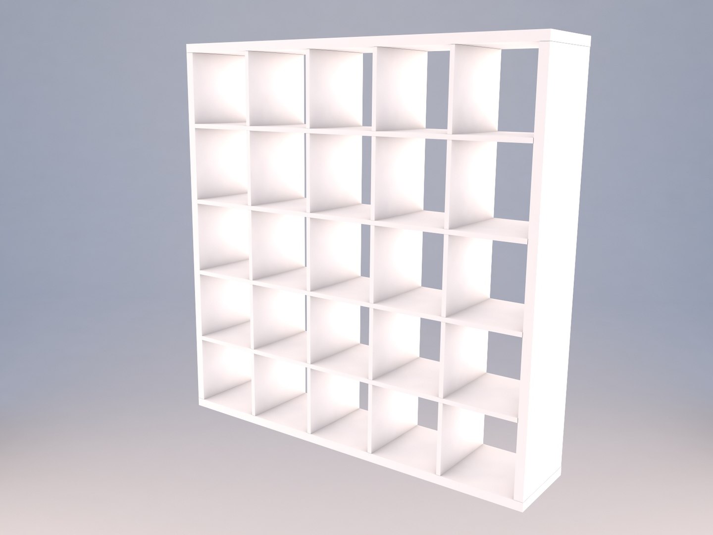 Bookcase KALLAX Ikea Modello 3D in Scaffali 3DExport