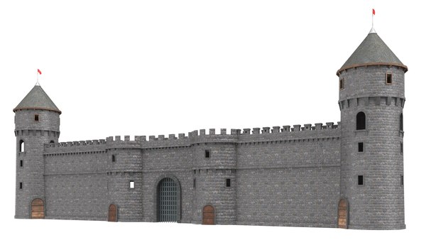 Real castle gate 3D model - TurboSquid 1438646