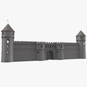real castle gate 3D model