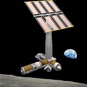 The Axiom Space Station Assembly.