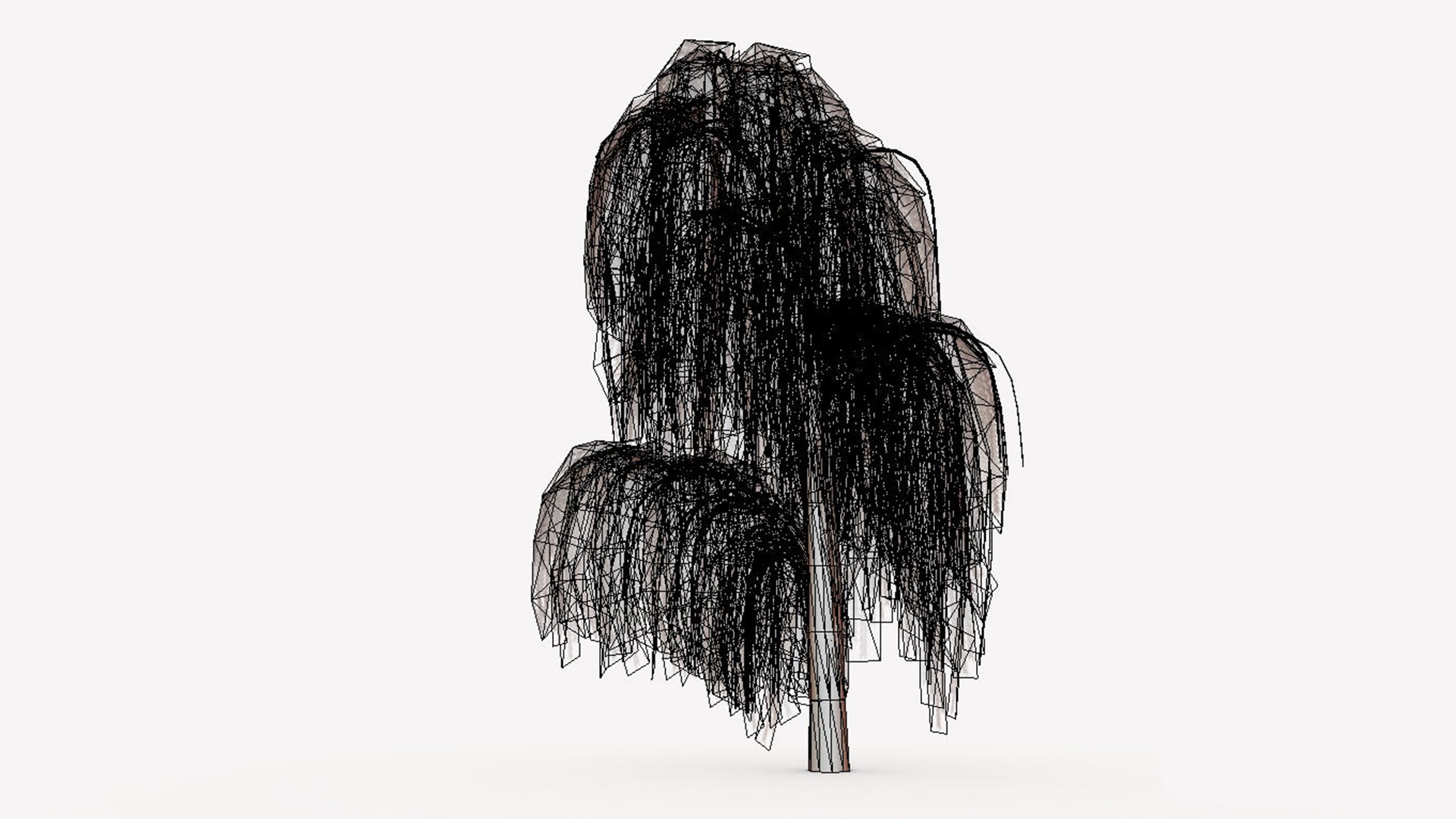 3D Weeping Tree Parpale Color Model - TurboSquid 2244604