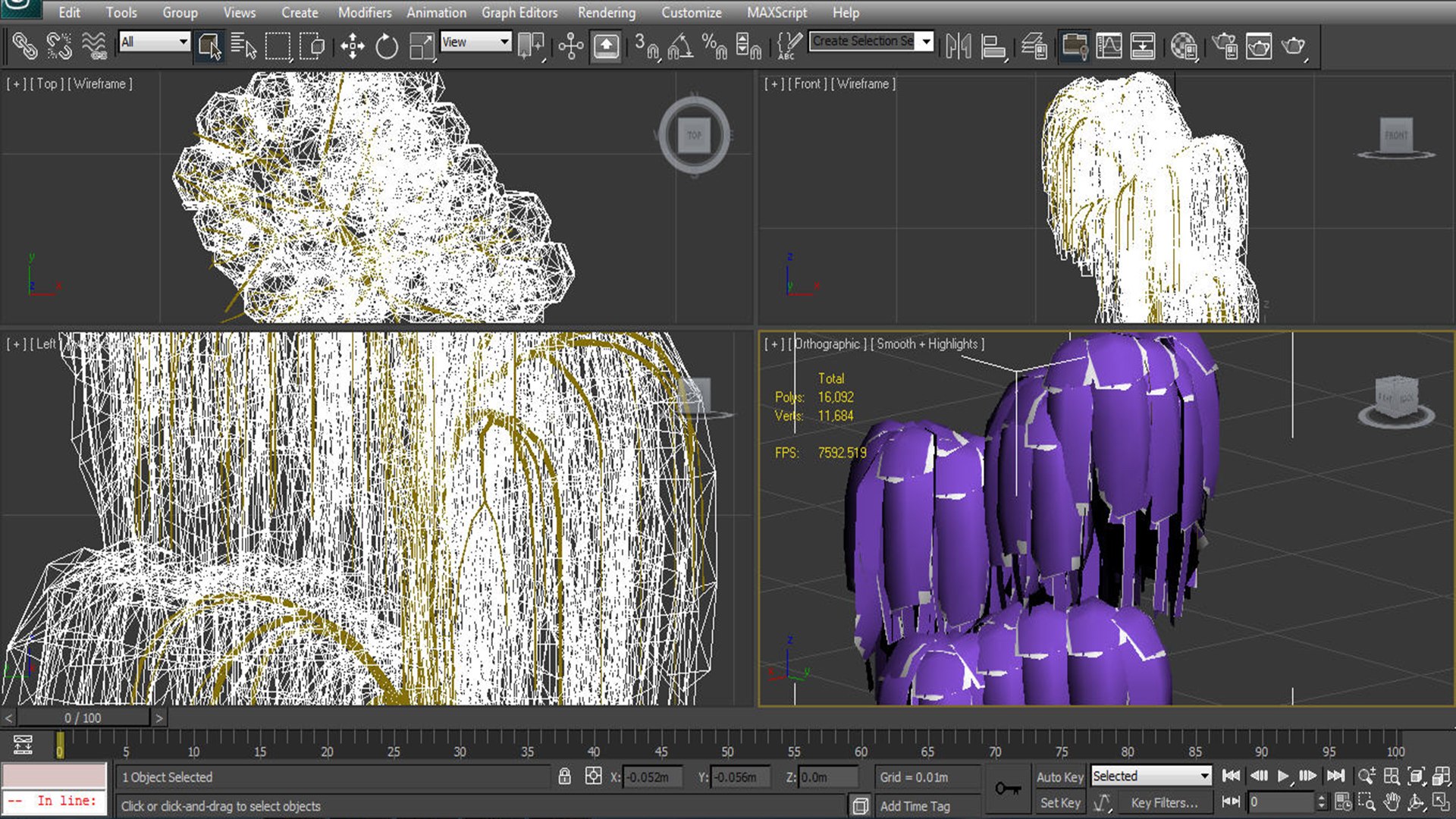 3D Weeping Tree Parpale Color Model - TurboSquid 2244604