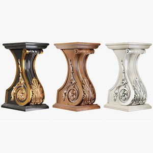 Classic leg 061 3D model